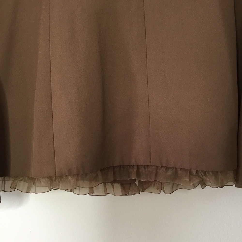 Why New York 3 Piece Skirt Suit Beaded Rosettes 10 - Picture 8 of 8
